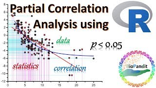 Partial Linear Correlation analysis using R