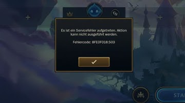 How To Resolve Teamfight Tactics Error Code 8FE0F018:503?