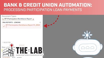 Processing Bank & Credit Union Participation Loan Payments Using Agentic AI and Intelligent RPA