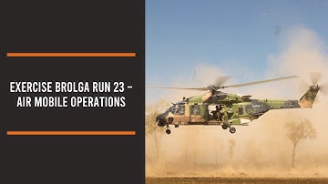 Exercise Brolga Run 23 – Air Mobile Operations