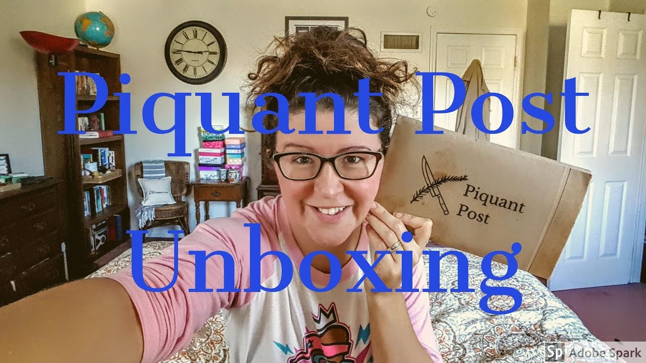 Piquant Post Spice Subscrption Unboxing | October 2017