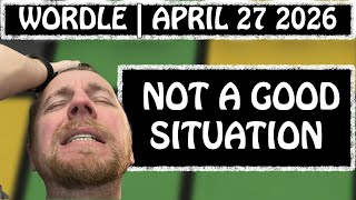 Everything feels FUZZY today | Wordle #1773 (April 27 2026)