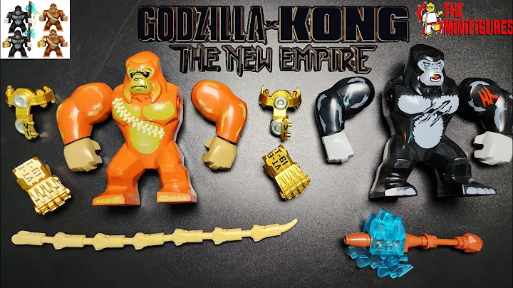 Unofficial Lego Godzilla x Kong : The New Empire Review | Skar King | Battle #godzillavskong
