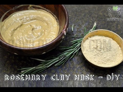 Rosemary Clay Face Mask - Beauty DIY | Bowl Of Herbs