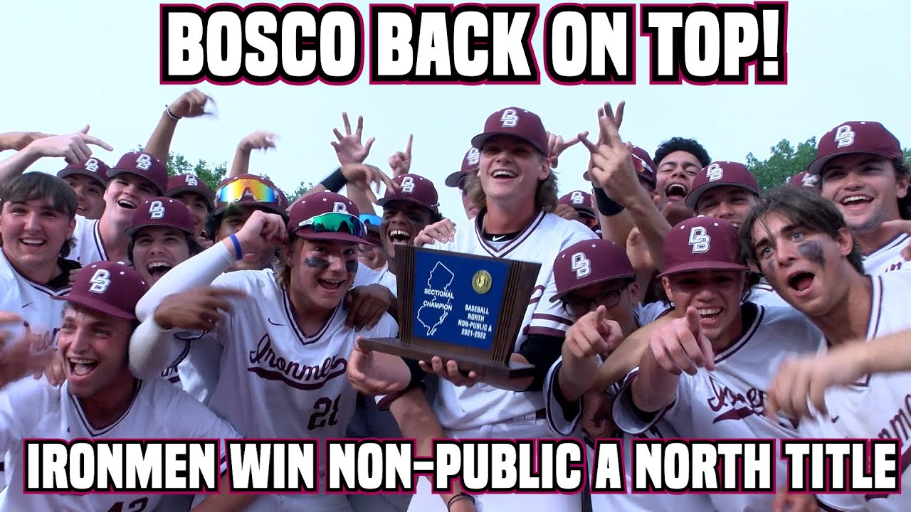 Don Bosco 4 Seton Hall Prep 2 | Non-Public A North Sectional Final | Caden Dana 11 K's!