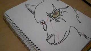 youtube how to draw a wolf 9