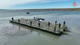 Russia special forces training how to cross the Dnepr river follow up on @Warzoneblogger