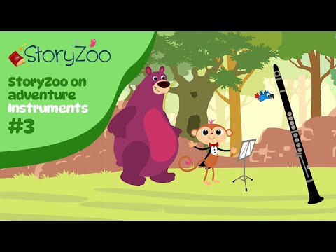 StoryZoo Adventures 😁 | Instruments - The Clarinet 🎶 | Educational Video's for Children