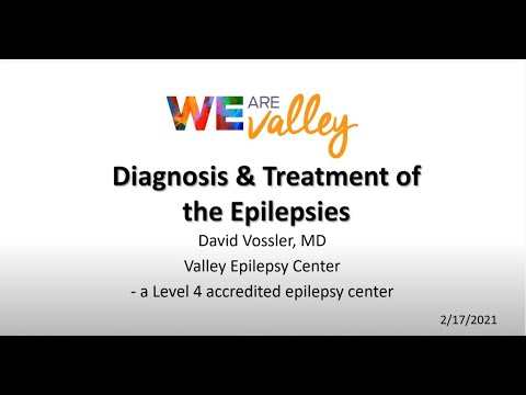 Grand Rounds: Seizure & Epilepsy: Current Diagnosis and Treatment | David Vossler, MD