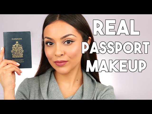 Can you wear makeup in a passport photo? Here are the dos and don'ts