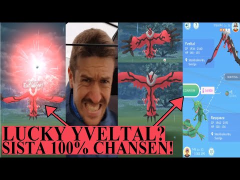 Pokémon GO på Svenska | FÅR JAG 100% & LUCKY YVELTAL? | Johans Pokemon GO