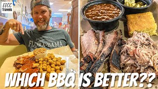 Who has the BEST BBQ??  South Carolina OR North Carolina (RV East Coast Road Trip)