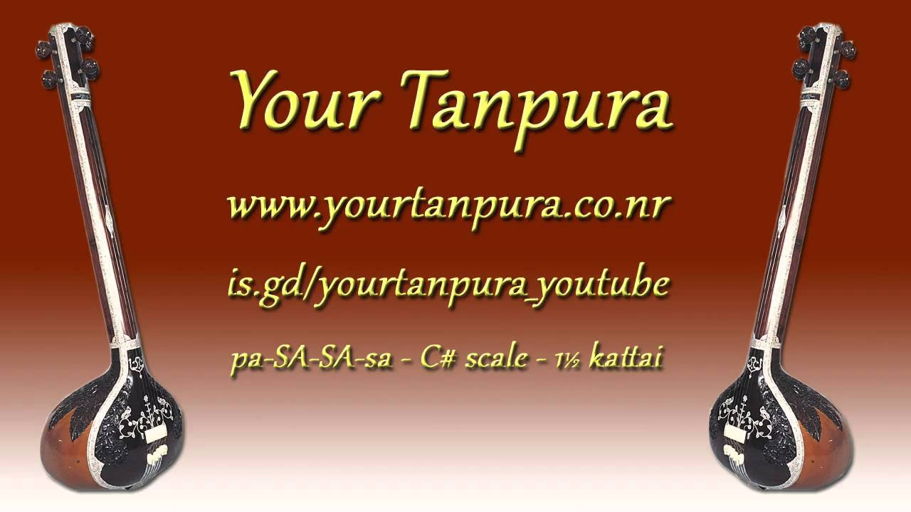 Your Tanpura   C  Scale   15 kattai