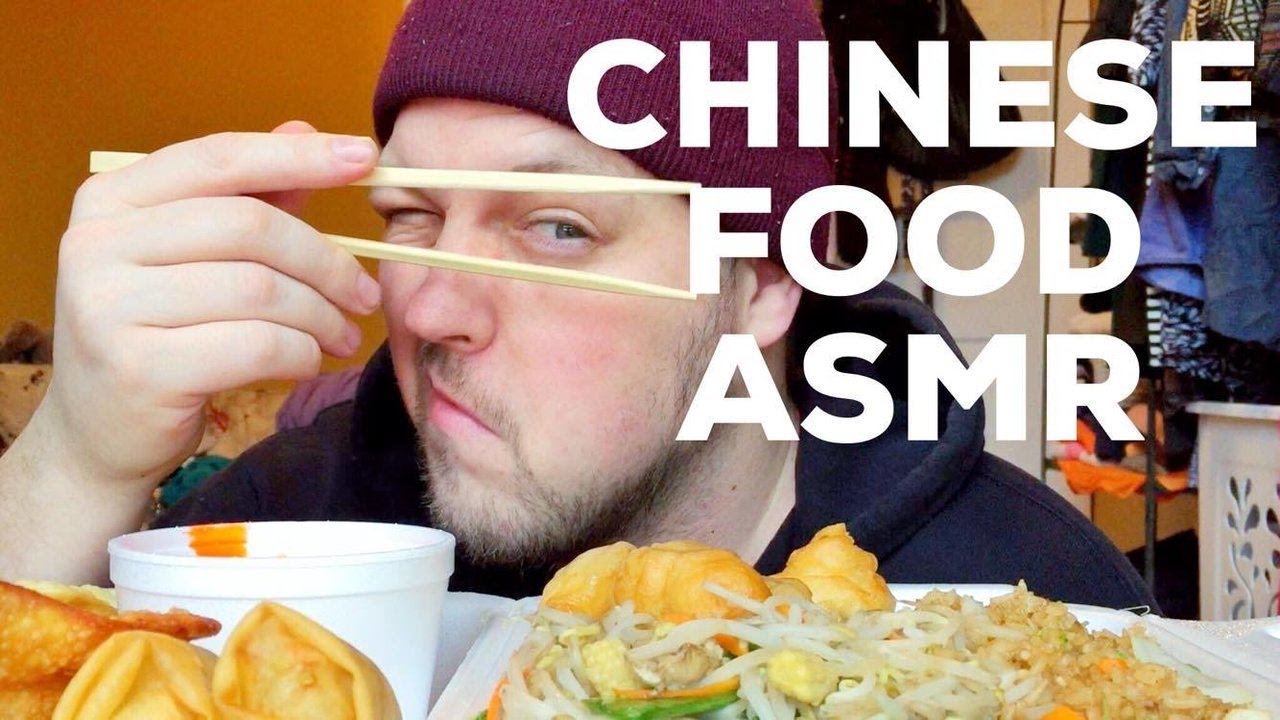 ASMR CHINESE FOOD (THROWBACK SIMPLE VID)