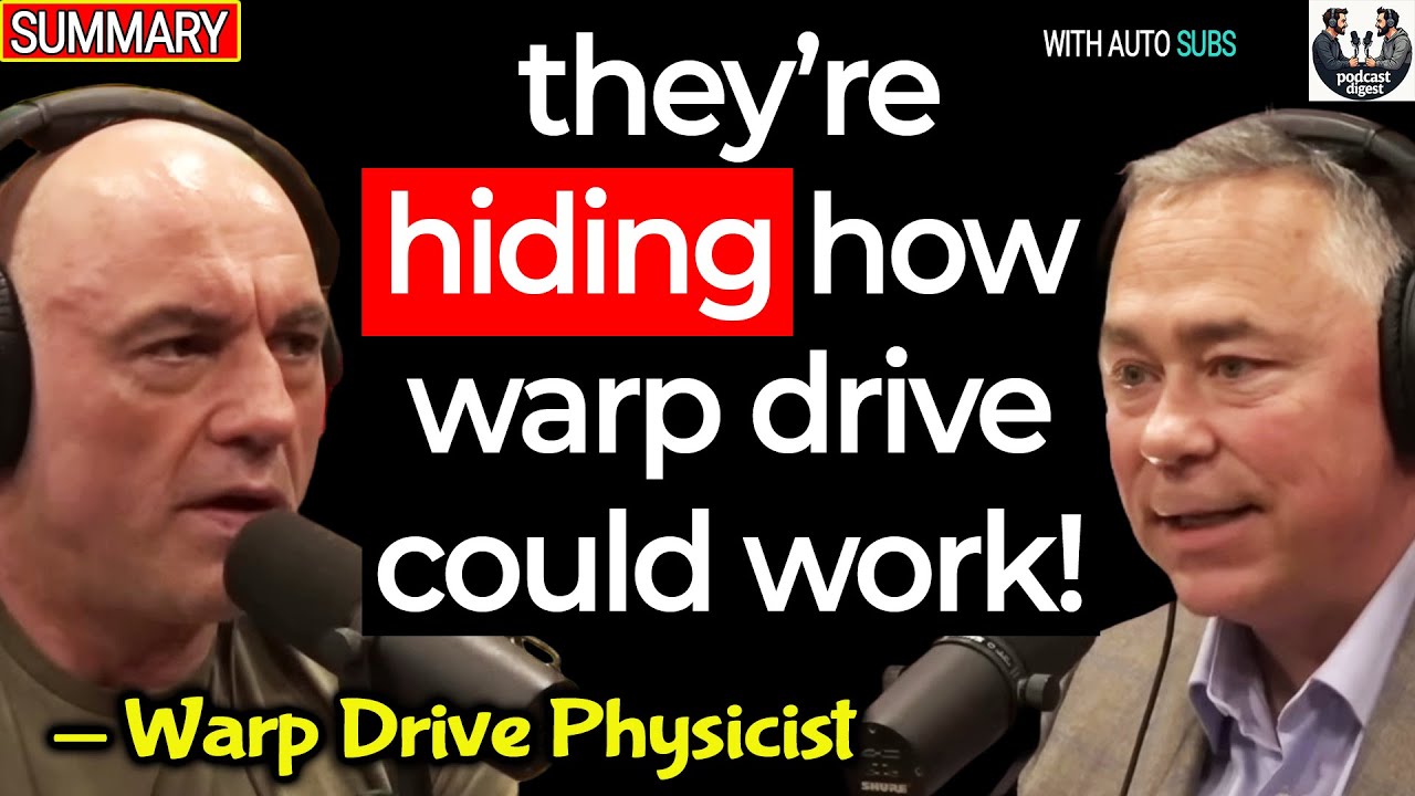 They’re Hiding How Warp Drive Could Work | Harold White on Joe Rogan’s Mind-Blowing Podcast 