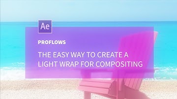 The Easy Way to Create Light Wrap in After Effects.