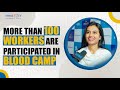 Blood donation and health checkup camp by 360 life  namitha  360 life enlightened living hybiz tv