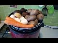 Как сварить овощи в кожуре (в мундире)за 20 мин., яйца в скороварке мультиварке
