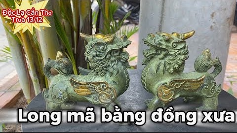 💥💥Cặp Tuỳ Hưu Đồng _ Cặp Trâu Đồng _ Cặp Long Mã Bằng Đồng. Trưa 13/12 #độclạcầnthơ #đồcổ #độclạ