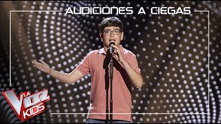 Rubén Franco canta 'La niña de fuego' | Audiciones a ciegas | La Voz Kids Antena 3 2023