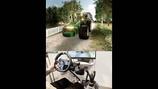 John Deere 8345R Steering Wheel Thrustmaster Farmstick #dkgc #farming #fs25 #tractor #johndeere