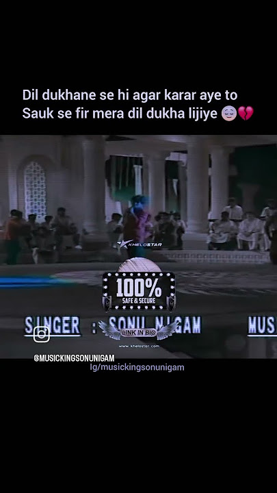 dil dukhane se hi gar qaraar aaye to sonu nigam live performance #song #bollywoodsinger #sonunigam