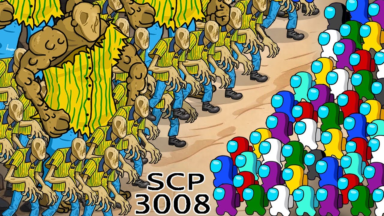 MINI CREWMATE VS SCP-3008 | CONTAINMENT BREACH