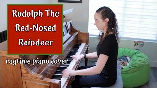 Rudolph The Red-Nosed Reindeer - ragtime piano cover