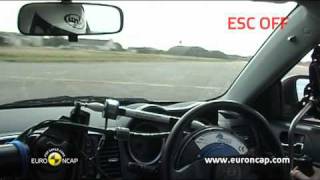 Euro NCAP | Mitsubishi Lancer | 2009 | ESC test