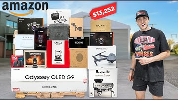 I Bought A $13,252 Amazon Electronics Return Pallet