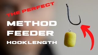 METHOD FEEDER HOOKLENGTHS -  THE PERFECT FEEDER FISHING KNOTLESS KNOT HOOKLENGTH - Rob Wootton