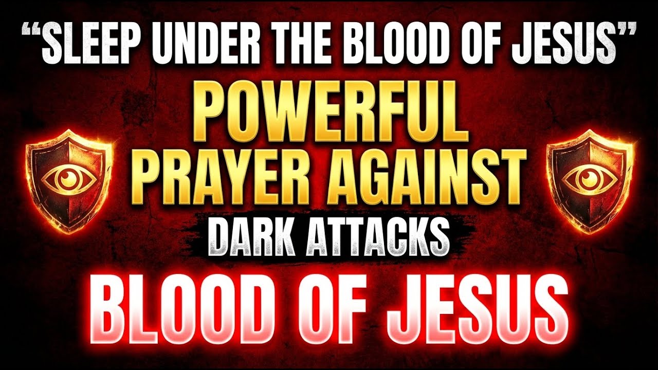 Sleep Under the Blood of Jesus Tonight | Powerful Prayer Against Hidden Enemies & Dark Attacks