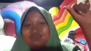 Alhamdulilah,,,Senang Nya Bisa Bermain Istana Balon Bareng Adek.