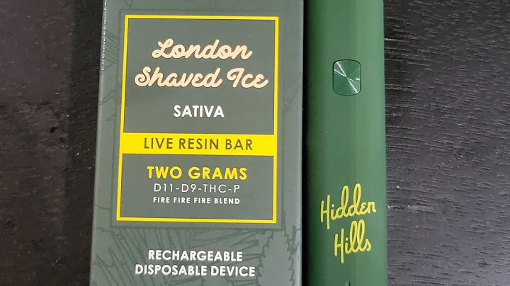 Hidden Hills Ürün İncelemesi - Londra Şekilli Buz Sativa