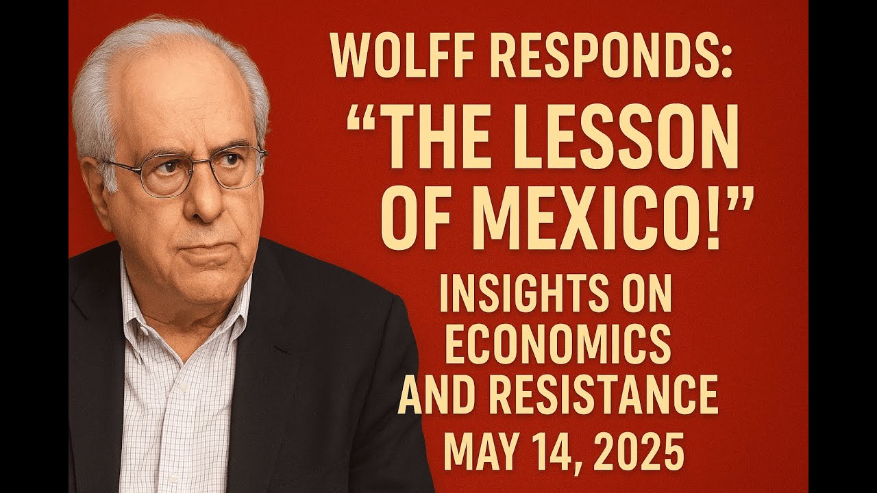 Wolff responds: “The Lesson of Mexico!” – insights on economics and resistance, May 14, 2025
