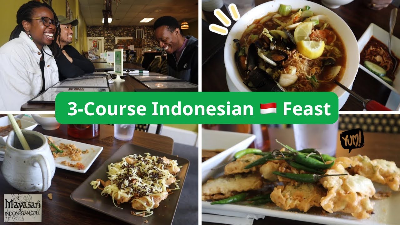 Exploring Indonesian Cuisine for the First Time | 3-Course Food Experience