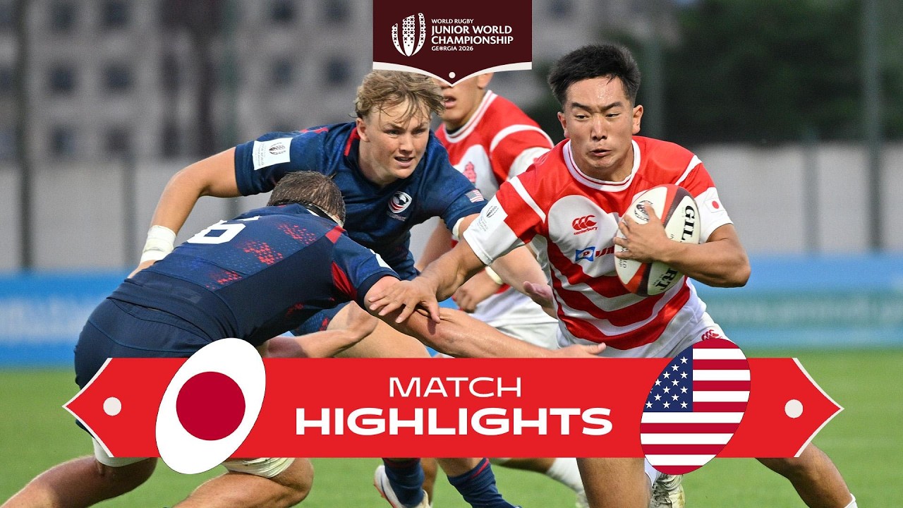 HUGE performance đ€© | Japan v USA | Junior World Championships 2026 | Match Highlights