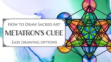 How To Draw Metatron