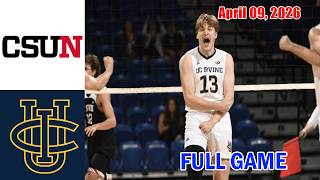 CSUN vs UCI FULL GAME April 09, 2026- NCAA Men's Volleyball 2026