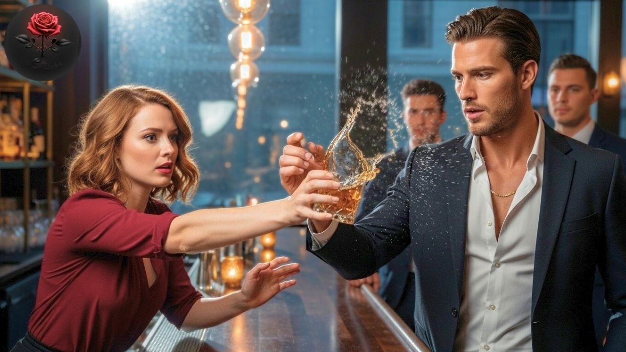 "DON'T DRINK THAT!" Screamed the Bartender at The Mafia Boss — As She Knocked It From His Hand