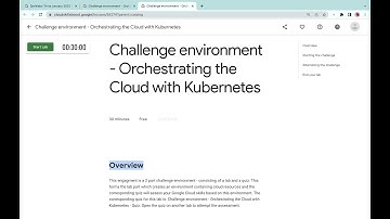 Challenge environment - Orchestrating the Cloud with Kubernetes -Solution || #qwiklabs || #quizzes