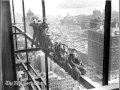 Construction du  rockefeller center de newyork 1932