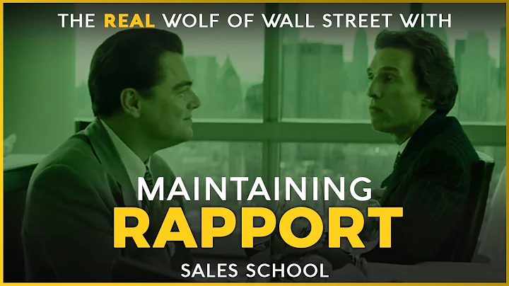Maintaining Rapport | Free Sales Training Program | Sales School
