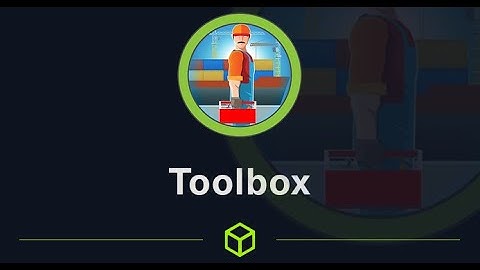 [HTB] Toolbox | Walkthrough