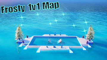 Frosty Underwater 1v1 Map Tutorial (Fortnite Christmas) (Fortnite Water) #FleaTop5