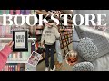 Cozy bookstore vlog spend the day book shopping with me at barnes  noble