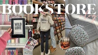 [cozy bookstore vlog] 🧸💌🎀✨spend the day book shopping with me at barnes \& noble!