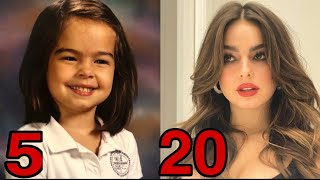 Addison rae transformation from 0 to 20 years