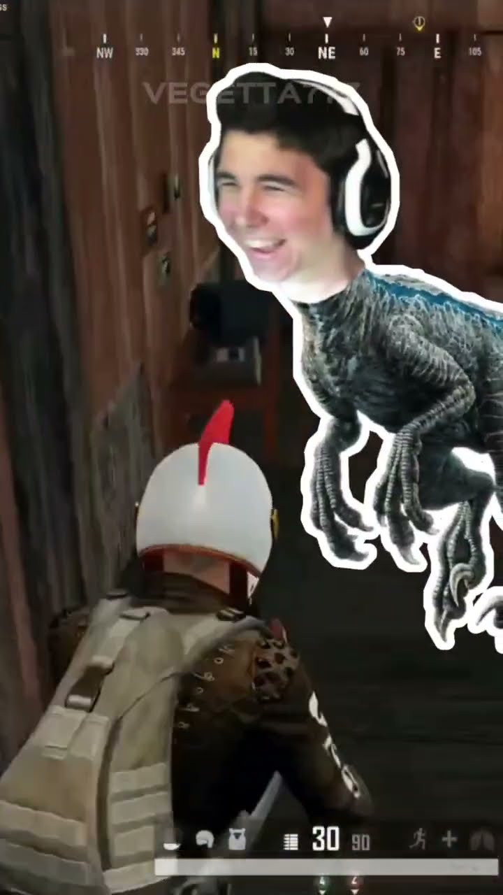 EL GRITO RAPTOR de VEGETTA777  #vegetta777 #dedsafio #ark