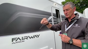 Exterior demonstration of a Swift Fairway Platinum 2022 model